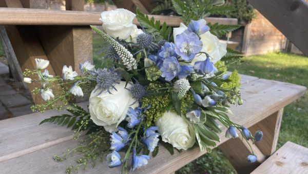 Something blue wedding